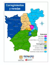 Corregimientos y comunas